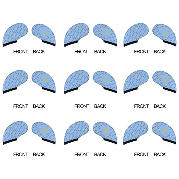 Prince Golf Club Covers - APPROVAL (set of 9)