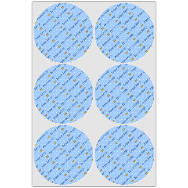 Prince Icing Circle - Large - Set of 6