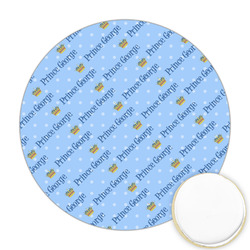 Prince Printed Cookie Topper - Round (Personalized)