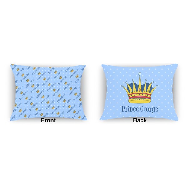 Prince  Indoor Rectangular Burlap Pillow (Front and Back)