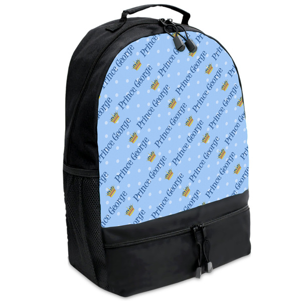 Custom Prince Backpacks - Black (Personalized)