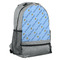 Prince Large Backpack - Gray - Angled View