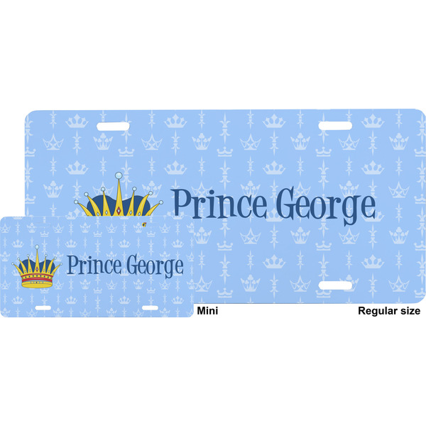 Prince License Plate (Sizes)