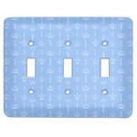Prince Light Switch Cover (3 Toggle Plate)