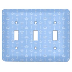 Prince Light Switch Cover (3 Toggle Plate) (Personalized)