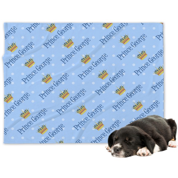 Custom Prince Dog Blanket - Large (Personalized)
