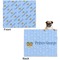 Prince Microfleece Dog Blanket - Large- Front & Back