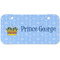 Prince Mini/Bicycle License Plate (2 Holes) (Personalized)