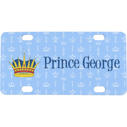 Prince Mini / Bicycle License Plate (4 Holes) (Personalized)