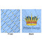 Prince Minky Blanket - 50"x60" - Double Sided - Front & Back