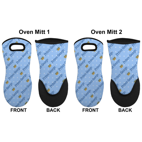Prince Neoprene Oven Mitt - Set of 2 - Approval