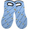 Prince Neoprene Oven Mitts - Set of 2 w/ Name All Over