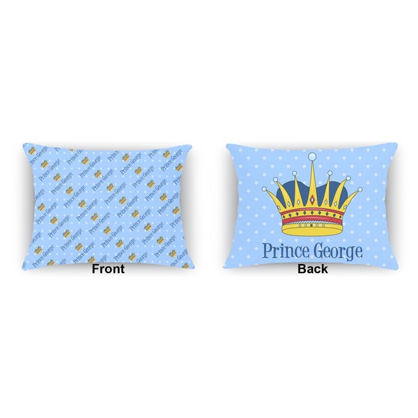 Prince  Outdoor Rectangular Throw Pillow (Front and Back)