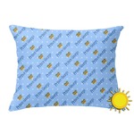 Prince Outdoor Throw Pillow (Rectangular) (Personalized)