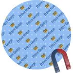 Prince Round Fridge Magnet (Personalized)