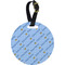 Prince Personalized Round Luggage Tag