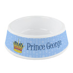 Prince Plastic Dog Bowl - Small (Personalized)