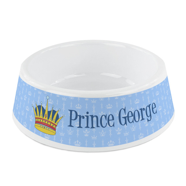 Custom Prince Plastic Dog Bowl - Small (Personalized)