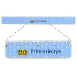 Prince Plastic Ruler - 12" (Personalized)