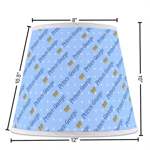 Prince Poly Film Empire Lampshade - Dimensions
