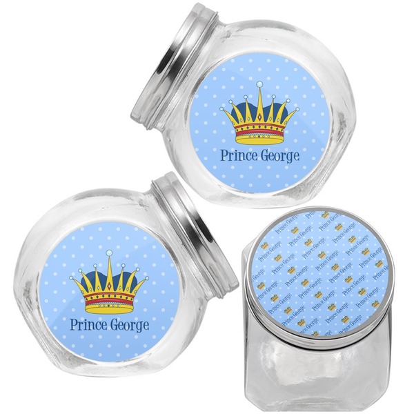 Prince Puppy Treat Jar - Top Left Right