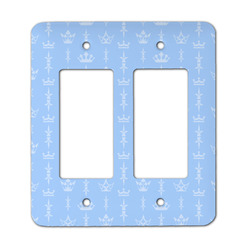 Prince Rocker Style Light Switch Cover - Two Switch