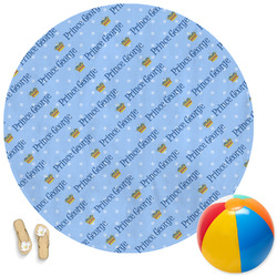 Prince Round Beach Towel (Personalized)