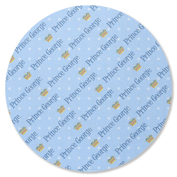 Custom Prince Round Rubber Backed Coaster (Personalized)