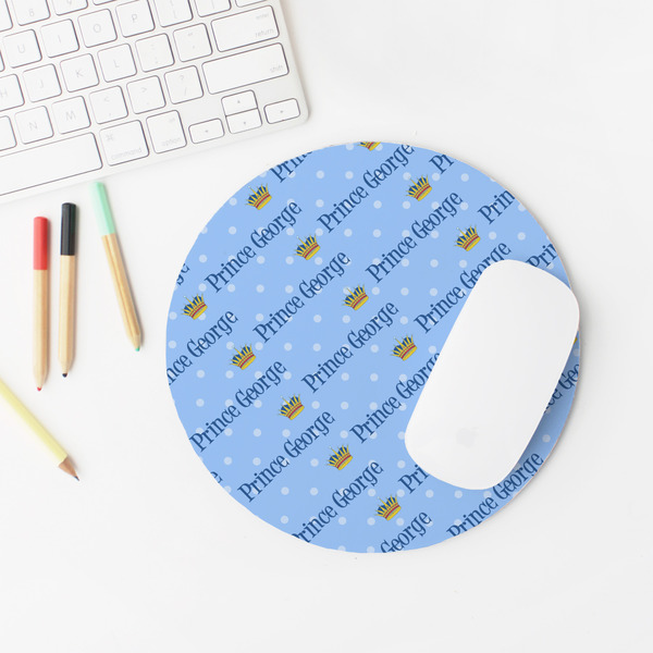 Prince Round Mousepad - LIFESTYLE 2