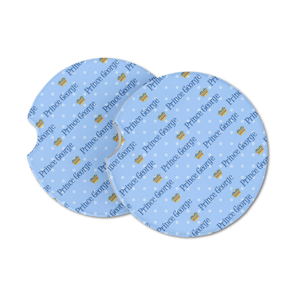 Custom Prince Sandstone Car Coasters (Personalized)