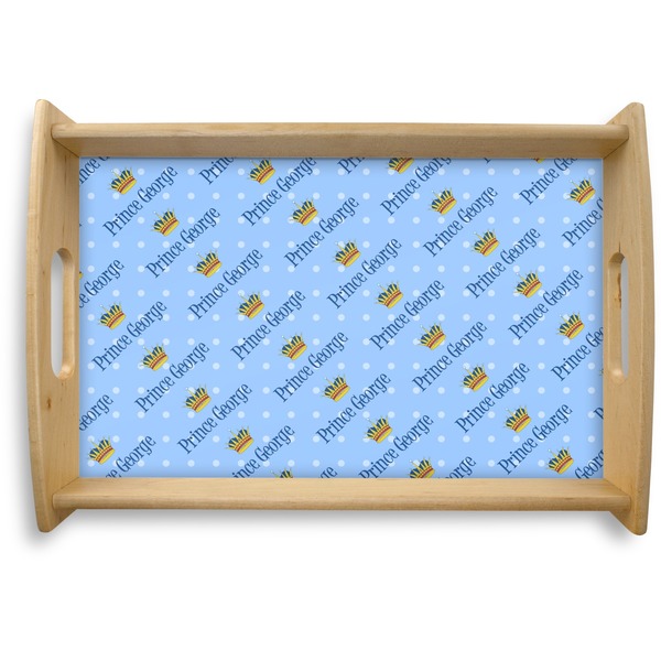 Custom Prince Natural Wooden Tray - Small (Personalized)