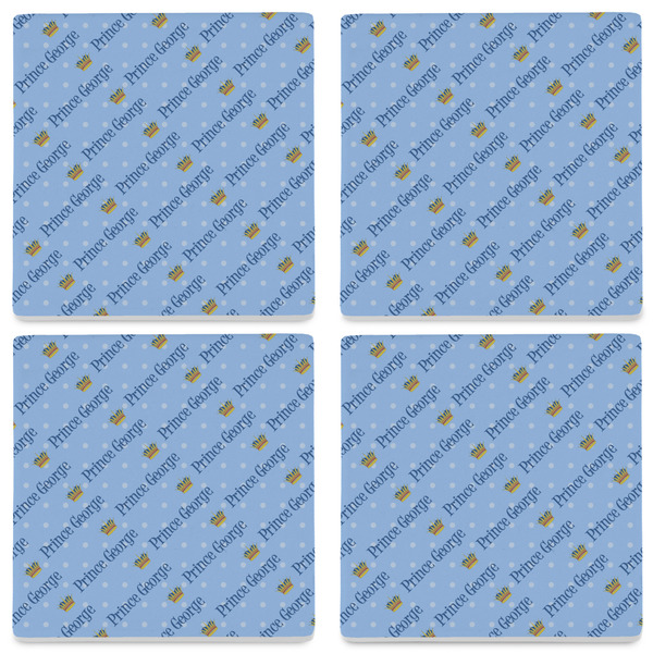 Prince Set of 4 Sandstone Coasters - See All 4 View