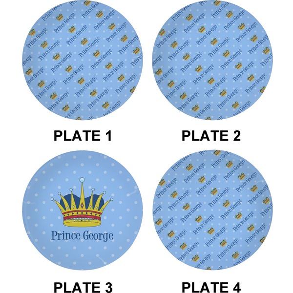 Prince Set of Appetizer / Dessert Plates (Approval)