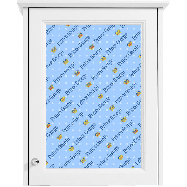 Prince Single White Cabinet Decal