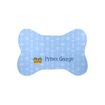 Prince Bone Shaped Dog Food Mat (Small) (Personalized)