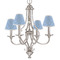 Prince Small Chandelier Shade - LIFESTYLE (on chandelier)