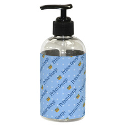 Prince Plastic Soap / Lotion Dispenser (8 oz - Small - Black) (Personalized)
