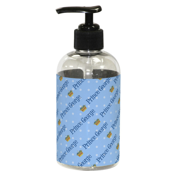 Custom Prince Plastic Soap / Lotion Dispenser (8 oz - Small - Black) (Personalized)