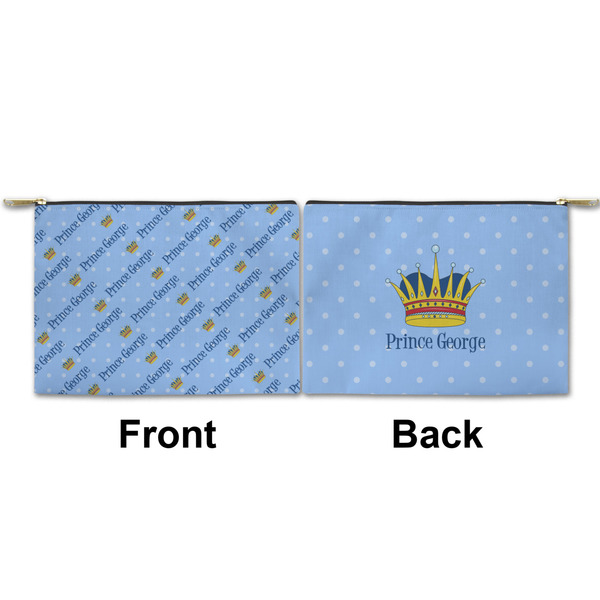 Prince Small Zipper Pouch Approval (Front and Back)