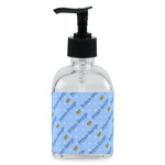 Prince Glass Soap & Lotion Bottle - Single Bottle (Personalized)