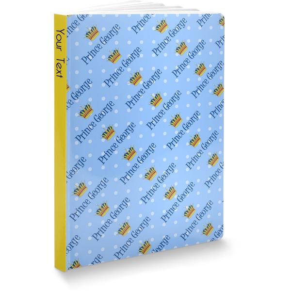 Custom Prince Softbound Notebook - 5.75" x 8" (Personalized)