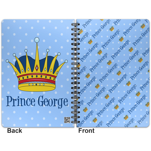 Prince Spiral Journal 7 x 10 - Apvl