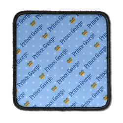Prince Iron On Square Patch w/ Name All Over