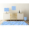 Prince Square Wall Decal Wooden Desk