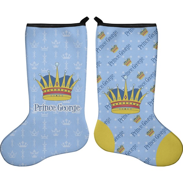 Custom Prince Holiday Stocking - Double-Sided - Neoprene (Personalized)