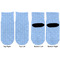 Prince Toddler Ankle Socks - Double Pair - Front and Back - Apvl
