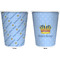 Prince Trash Can White - Front and Back - Apvl