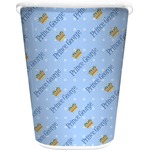 Prince Waste Basket - Double Sided (White) (Personalized)