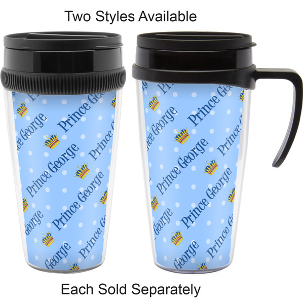 Prince Travel Mugs - with & without Handle