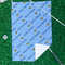 Prince Waffle Weave Golf Towel - In Context